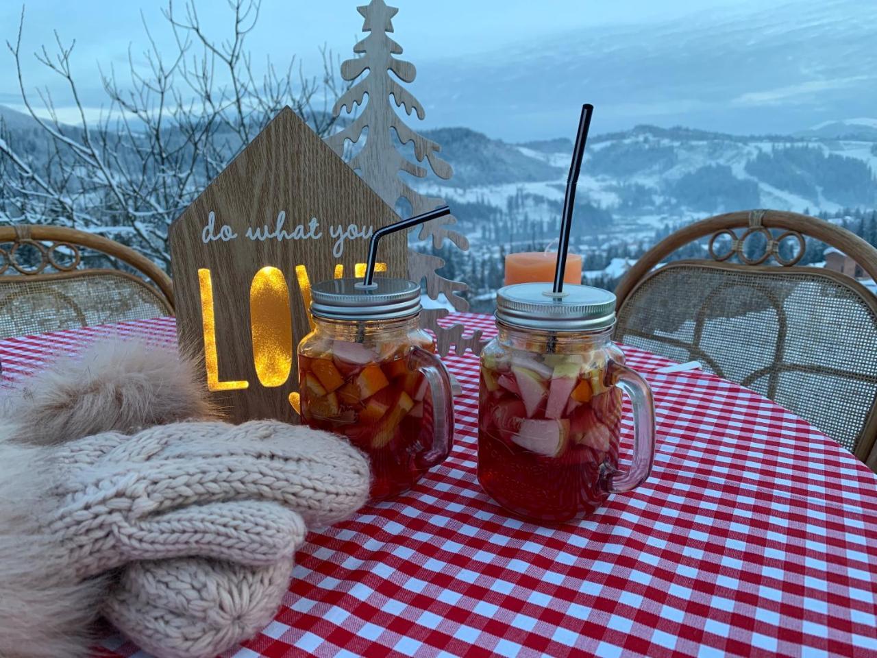 Hotel Карпатський Затишок Slavske Exteriér fotografie